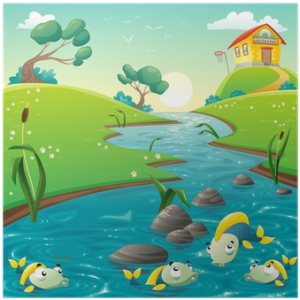 Illustration for Psalm 114: God's Power at the Exodus