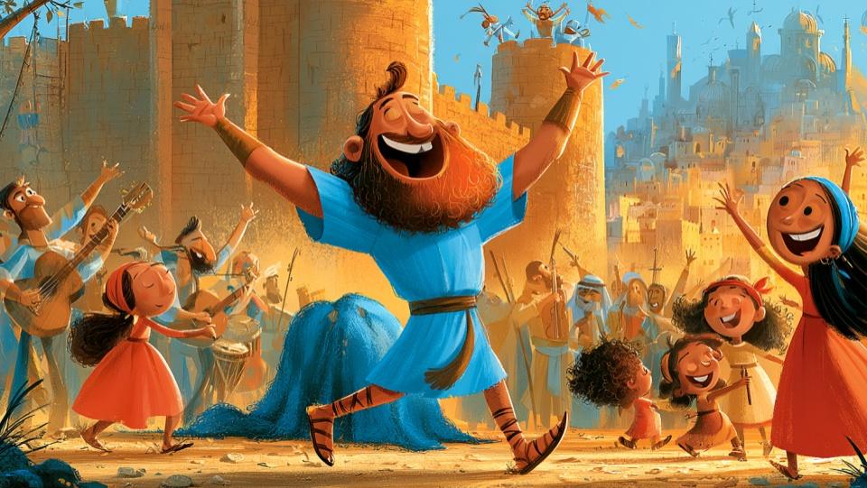 Illustration for Psalm 30: Praise for Deliverance