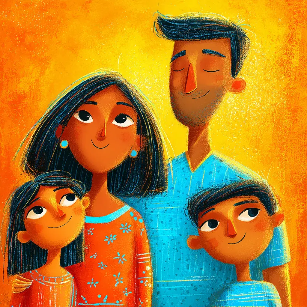 Iqbal and family storytellers of The Good Samaritan