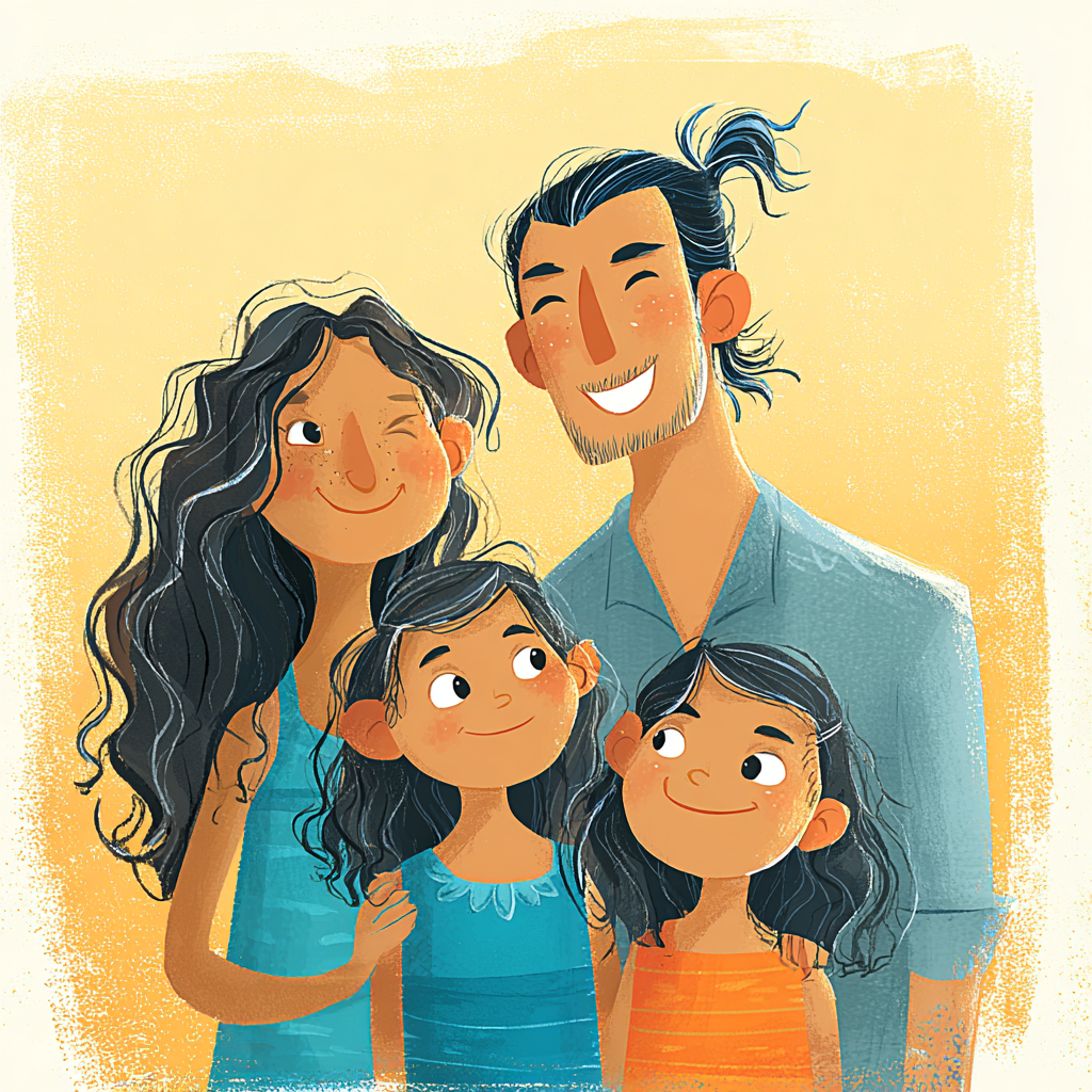 Luis and his family — your storytellers