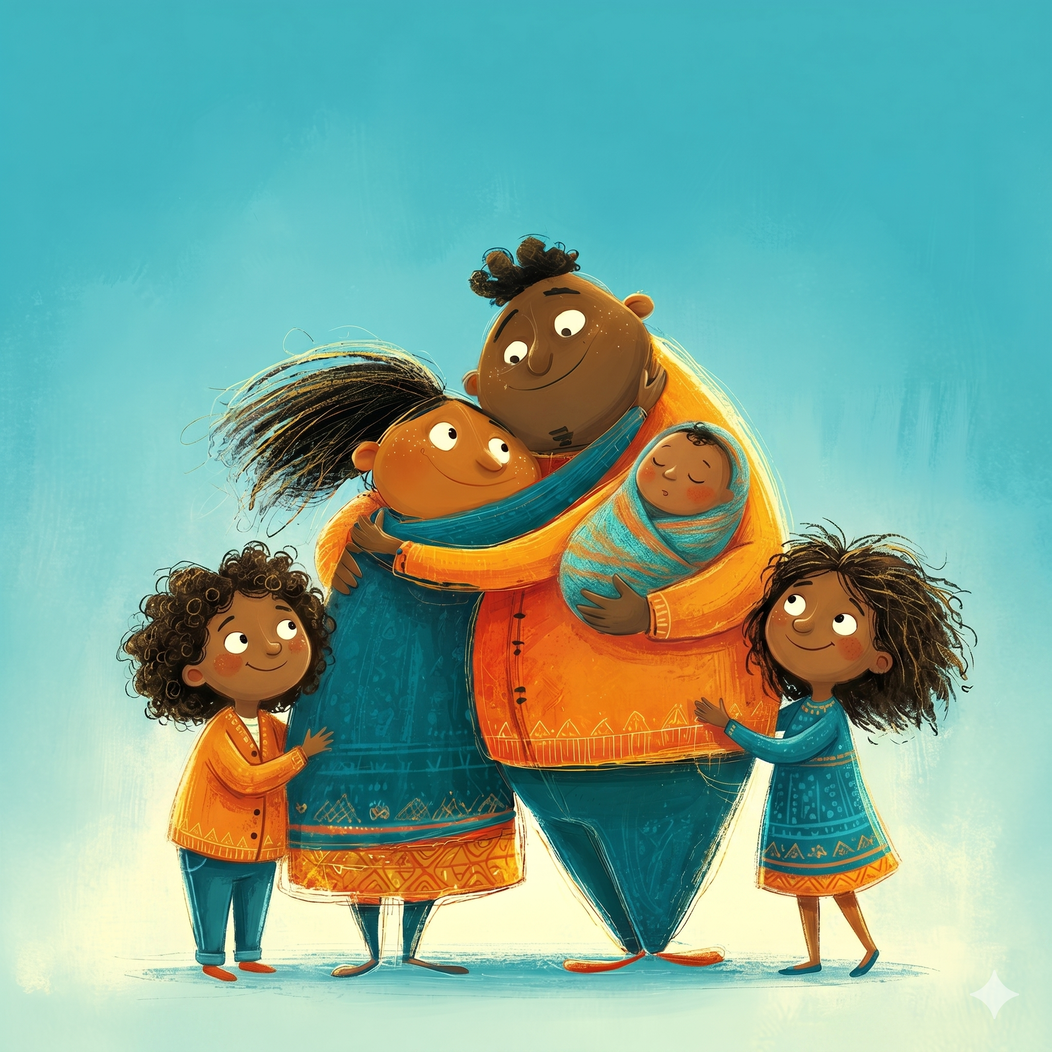 Patrick and his family — your storytellers