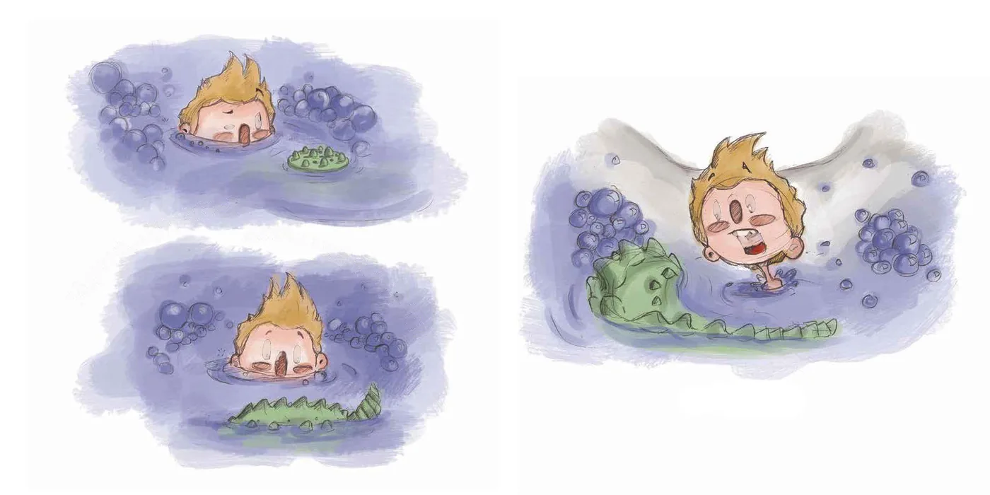 Bathtub Safari, page 2