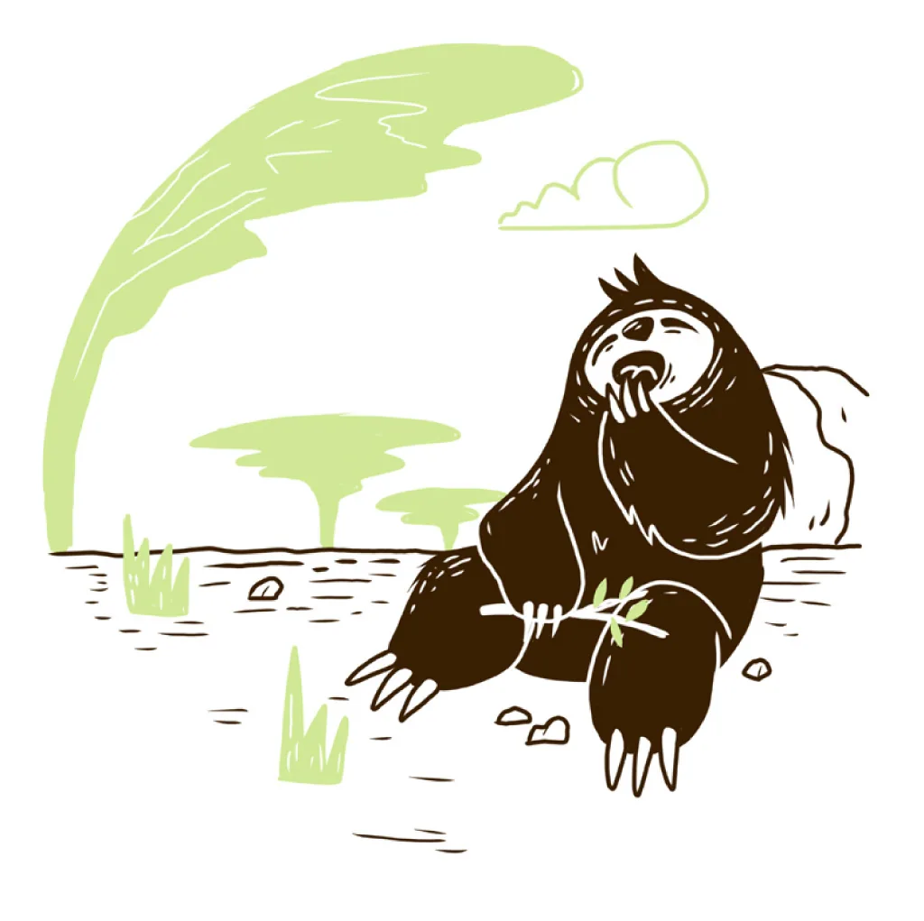 Sleepy Mr Sloth, page 1