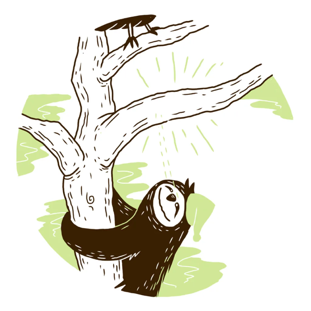Sleepy Mr Sloth, page 9