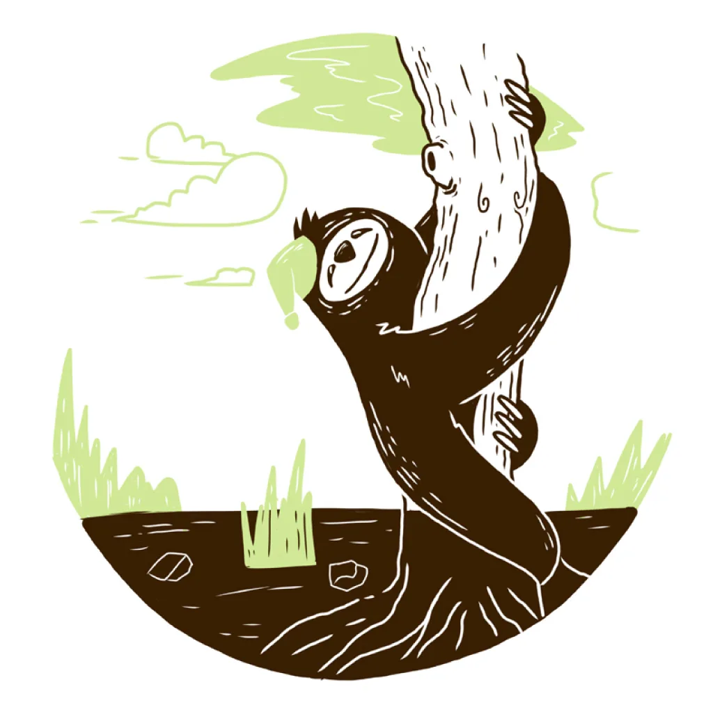 Sleepy Mr Sloth, page 2
