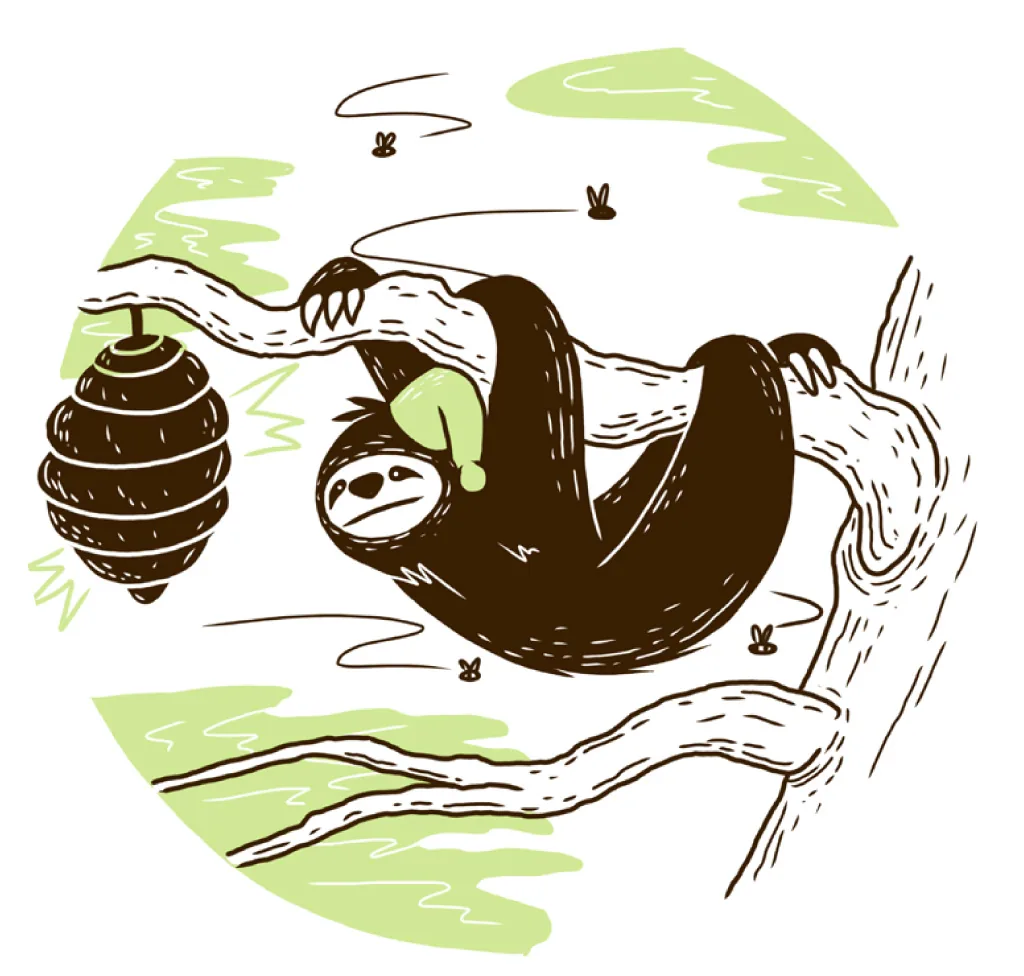 Sleepy Mr Sloth, page 6